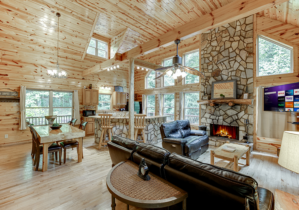 Holiday Cabin living