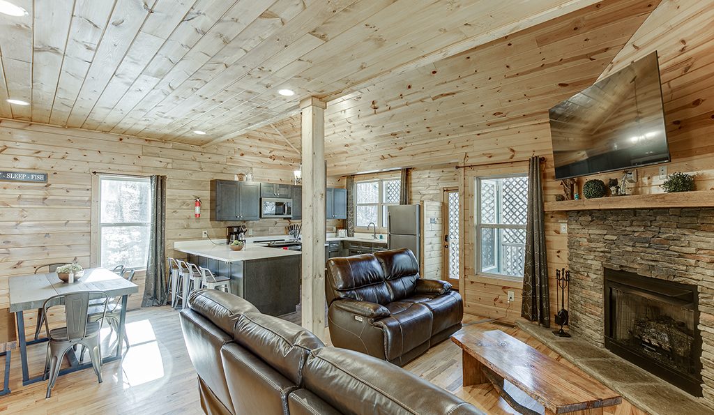 Escape cabin living