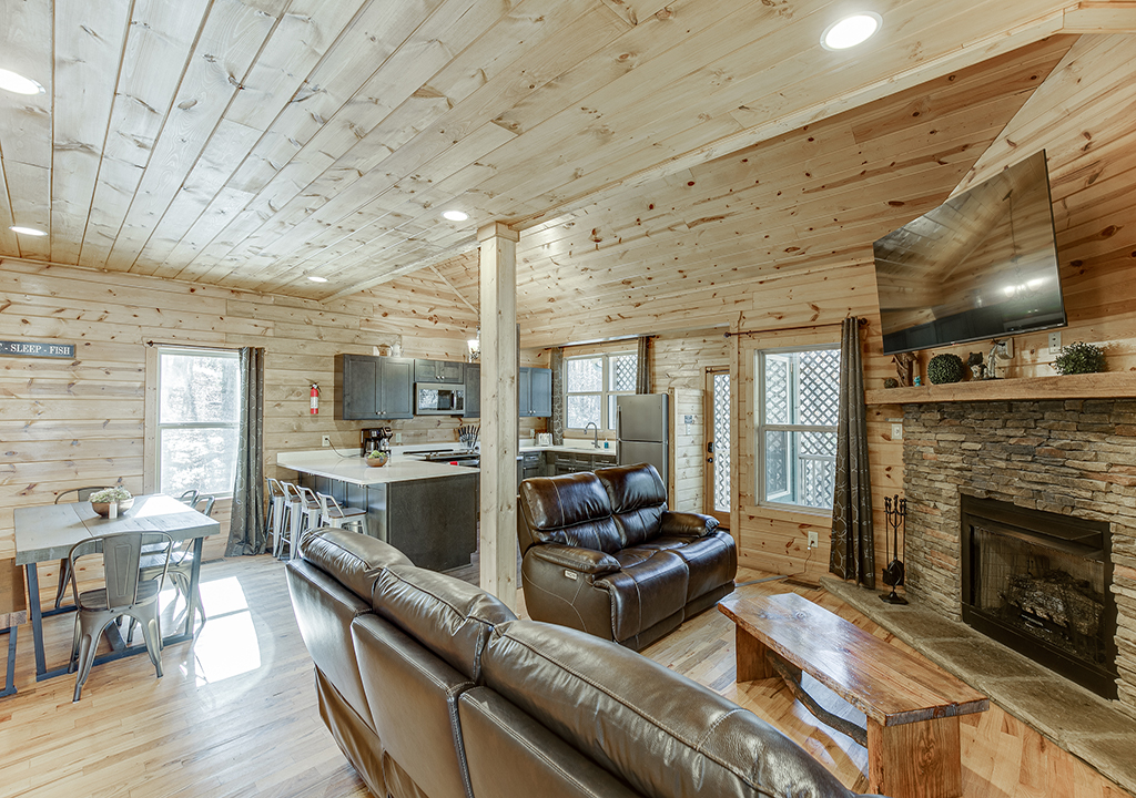 Escape cabin living